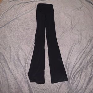Aerie Cross over waisted flare pants